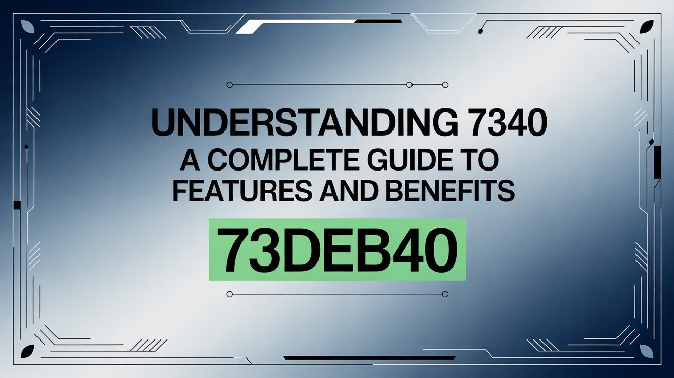 Understanding 73deb40: A Complete Guide to Features and Benefits