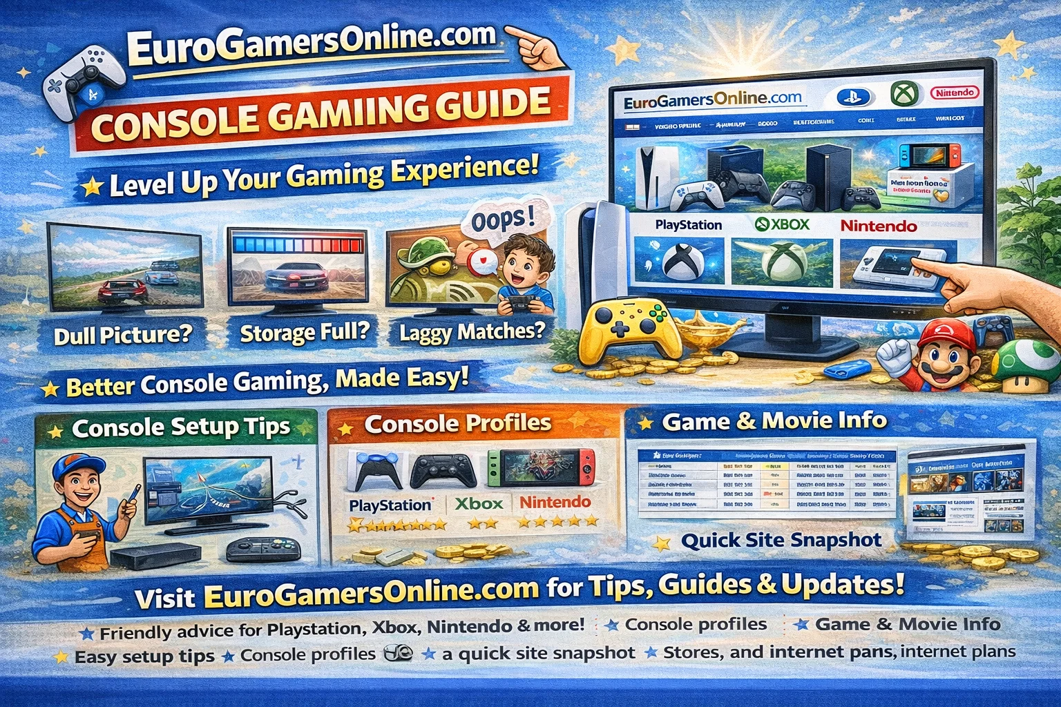 eurogamersonline.com console gaming Guide